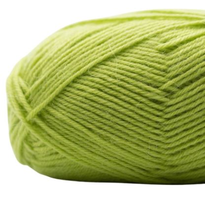 Kremke Soul Wool Edelweiss Alpaka 029 Lysegrøn