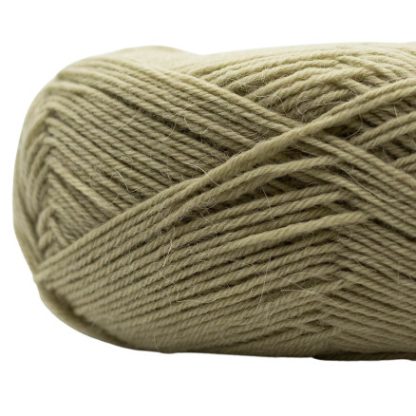 Kremke Soul Wool Edelweiss Alpaka 030 Oliven Grå