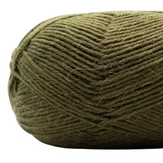 Kremke Soul Wool Edelweiss Alpaka 049 Mørk Oliven