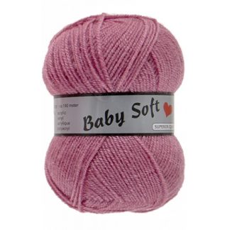 Lammy Baby Soft Garn 730 Mørk Gammelrosa