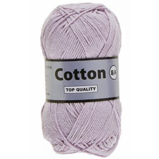 Lammy Cotton 8/4 Garn 63 Lys Lilla