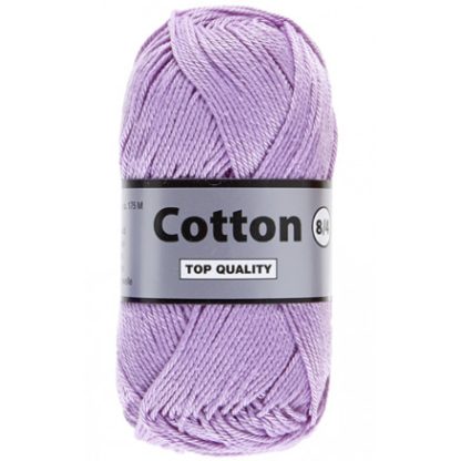 Lammy Cotton 8/4 Garn 740 Pastel Lilla