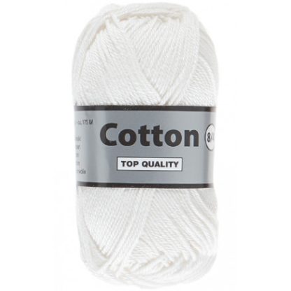 Lammy Cotton 8/4 Garn 844 Hvid