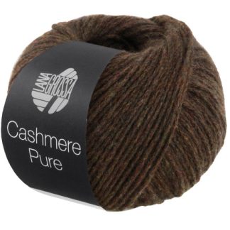 Lana Grossa Cashmere Pure Garn 02 Gråbrun