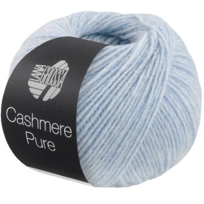 Lana Grossa Cashmere Pure Garn 10 Lyseblå