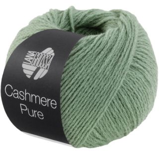 Lana Grossa Cashmere Pure Garn 14 Reseda Grøn