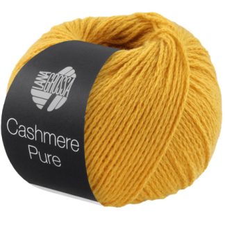 Lana Grossa Cashmere Pure Garn 16 Safran Gul