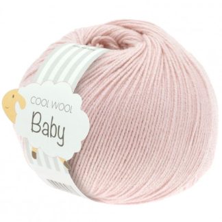 Lana Grossa Cool Wool Baby Garn 267 Sart Rosa