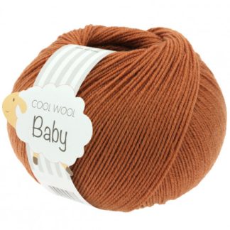 Lana Grossa Cool Wool Baby Garn 291 Rust