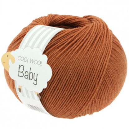 Lana Grossa Cool Wool Baby Garn 291 Rust