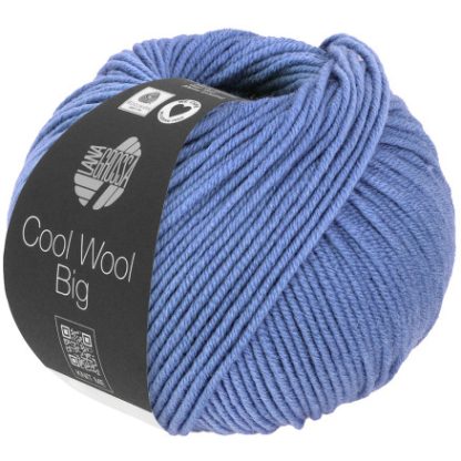 Lana Grossa Cool Wool Big Garn 1024 Violetblå