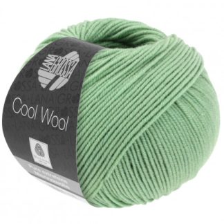 Lana Grossa Cool Wool Garn 2078 Skovgrøn