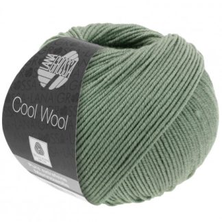 Lana Grossa Cool Wool Garn 2079 Grøn