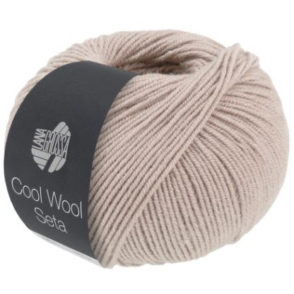 Lana Grossa Cool Wool Seta Garn 15 Beige