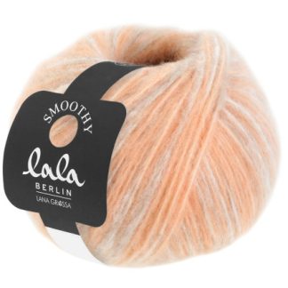 Lana Grossa Lala Berlin Smoothy Garn 04 Fersken/Lys Beige