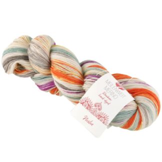 Lana Grossa Meilenweit 100 Merino Håndfarvet Rainbow Garn 7015