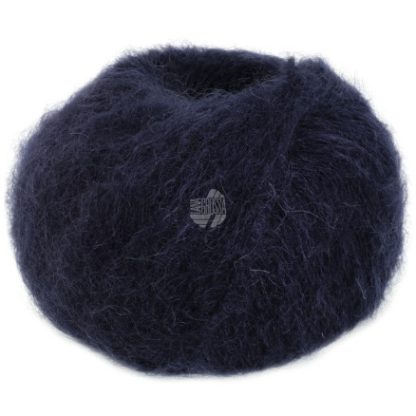 Lana Grossa Mohair Moda Garn 05 Natteblå