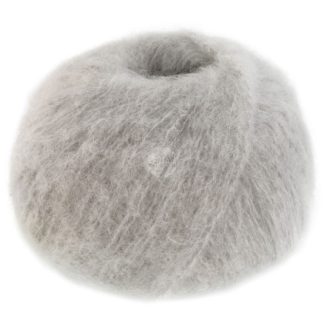 Lana Grossa Mohair Moda Yarn 17 Light Grey