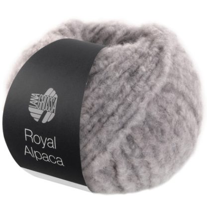 Lana Grossa Royal Alpaca 10 Lysegrå