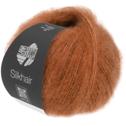 Lana Grossa Silkhair Garn 181 Rust