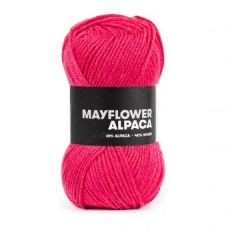 Mayflower Baby Alpaca Garn 04 Hindbær