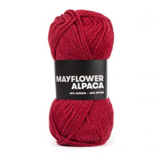 Mayflower Baby Alpaca Garn 08 Soltørret Tomat