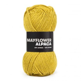 Mayflower Baby Alpaca Garn 14 Sennepsgrøn