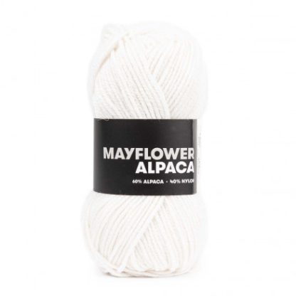 Mayflower Baby Alpaca Garn 23 Kridhvid