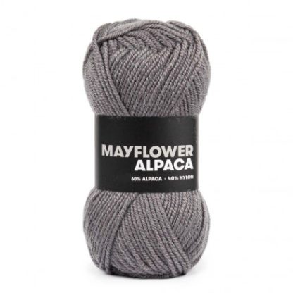 Mayflower Baby Alpaca Garn 30 Mørkgrå