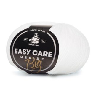 Mayflower Easy Care Big Garn Unicolor 101 Hvid