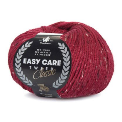 Mayflower Easy Care Classic Tweed Garn 527 Vinrød