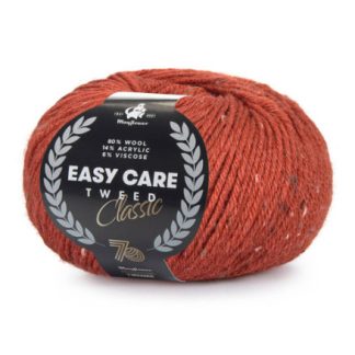 Mayflower Easy Care Classic Tweed Garn 548 Rød okker