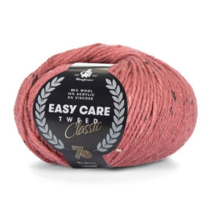 Mayflower Easy Care Classic Tweed Garn 595 Støvet rose