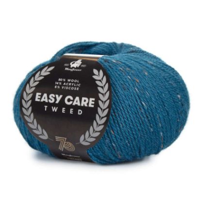 Mayflower Easy Care Tweed Garn 493 Petroleumsblå