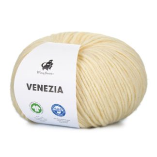 Mayflower Venezia Garn Unicolor 020 Pastelgul