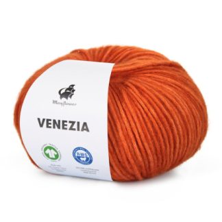 Mayflower Venezia Garn Unicolor 023 Rust