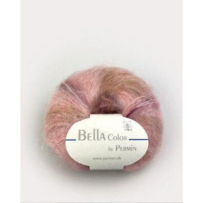 Permin Bella Color Garn 66 Rose/Oliven