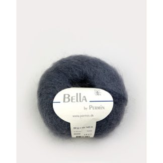 Permin Bella Mohair Garn 09 Grå