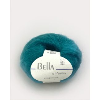 Permin Bella Mohair Garn 27 Mørk Petrol