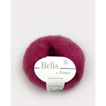 Permin Bella Mohair Garn 68 Blomme