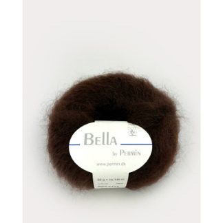 Permin Bella Mohair Garn 79 Brun