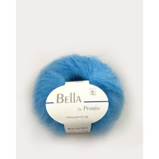 Permin Bella Mohair Garn 83 Klar Turkis