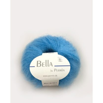 Permin Bella Mohair Garn 83 Klar Turkis