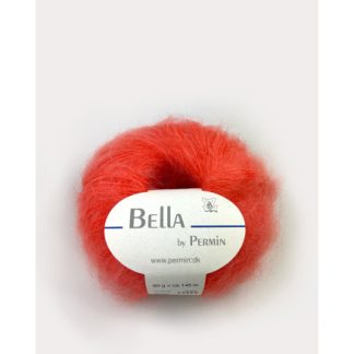 Permin Bella Mohair Garn 84 Koral