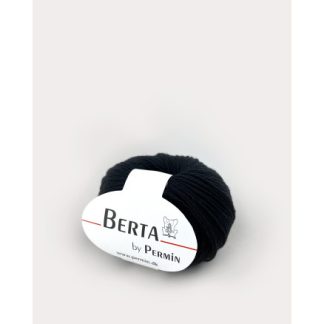 Permin Berta Garn 21 Sort