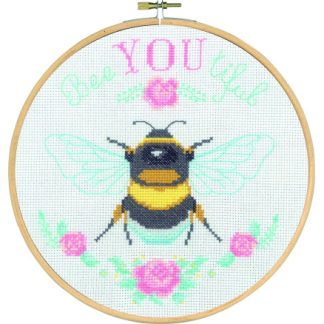 Permin Broderikit Bee you tiful Ø20cm