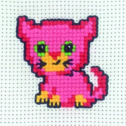 Permin Broderikit Kat 8x8cm