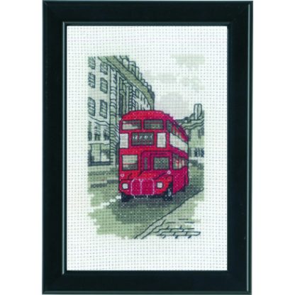 Permin Broderikit London 10x15cm