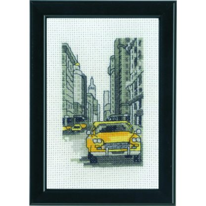 Permin Broderikit New York 10x15cm