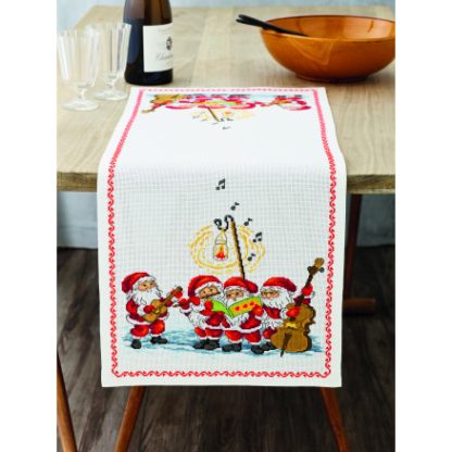 Permin Broderikit Nisse orkestret 34x86cm